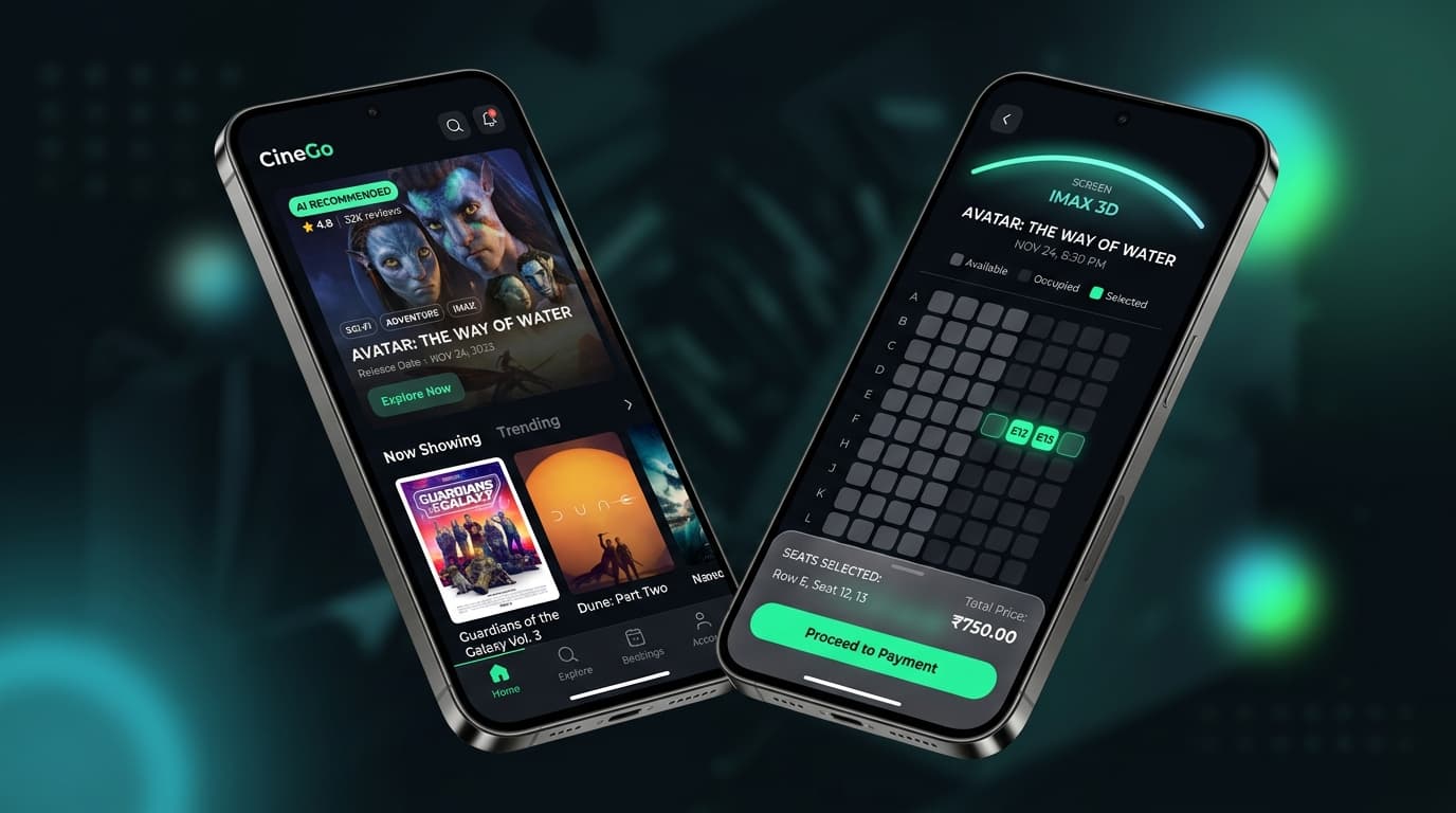 CineGo – Smart Movie Ticket Booking Android App